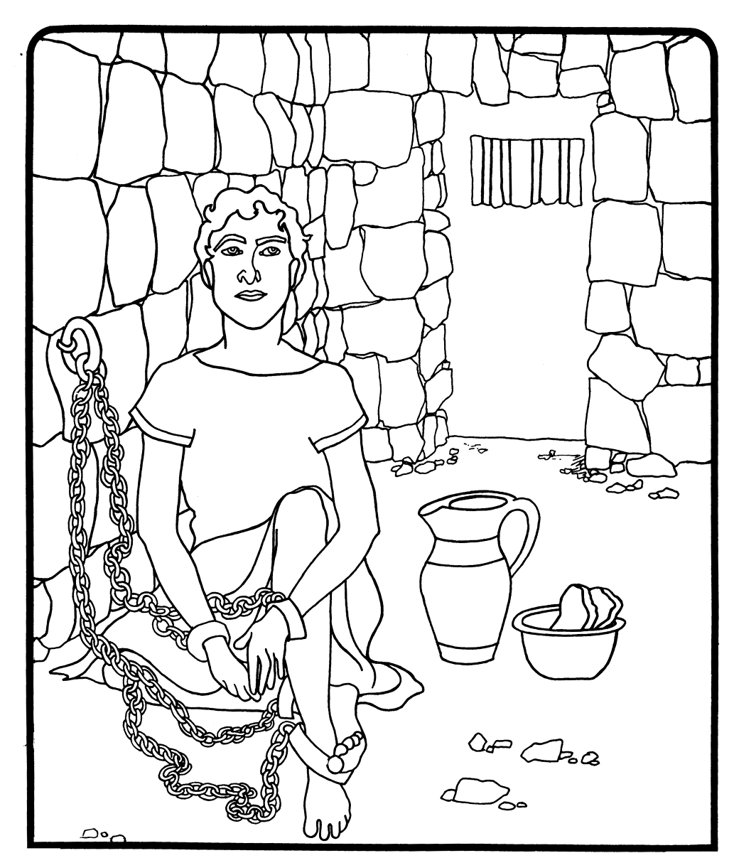 a church chose helpers coloring pages - photo #30